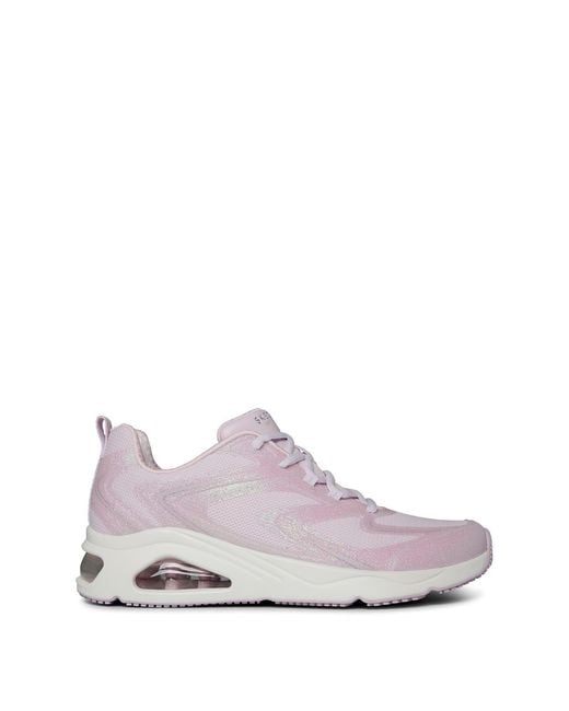 Skechers Purple Tres Air Uno Trainers
