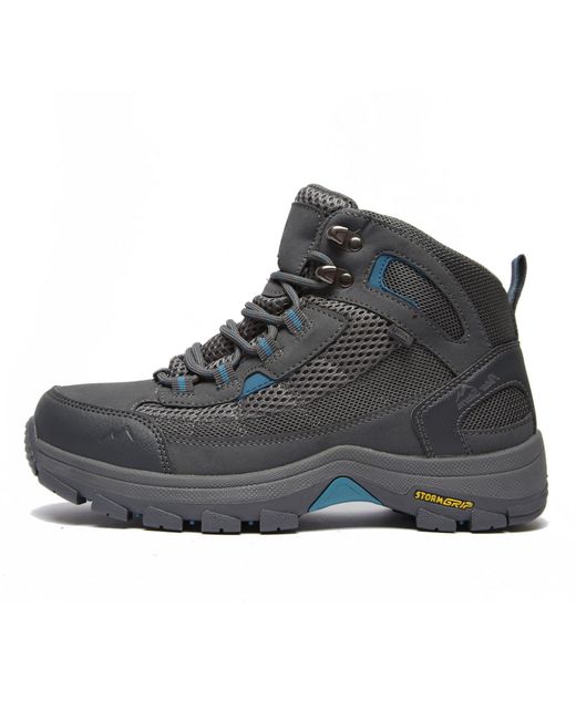 Peter Storm Black Filey Waterproof Walking & Hiking Mid Boots With Stormgrip Outsole