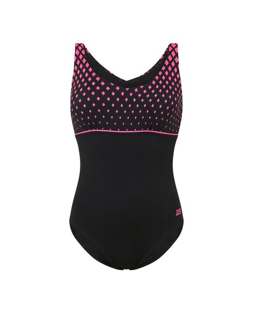 Zoggs Black V Neck Clipback