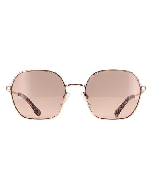 Barbour Brown Oval Ba8130 Metal
