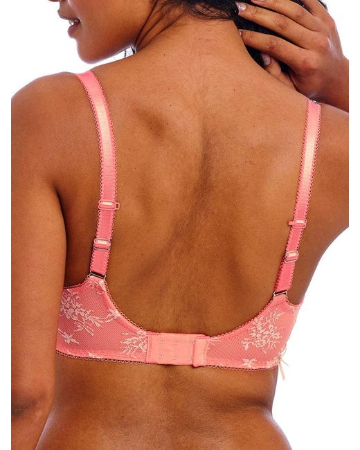 Freya Pink Offbeat Decadence Side Support Bra
