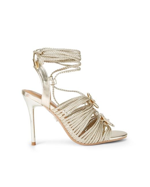 Carvela Kurt Geiger Metallic Marina High Tie Sandals