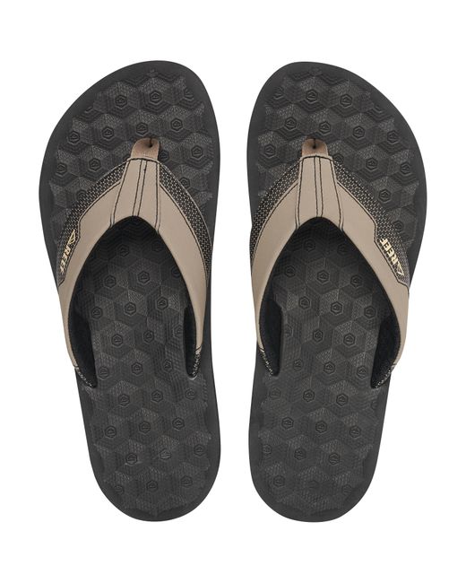 Reef Black The Ripper Sandals for men