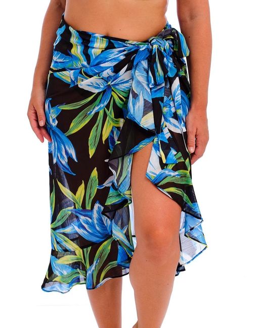Fantasie Blue Talm Beach Sarong