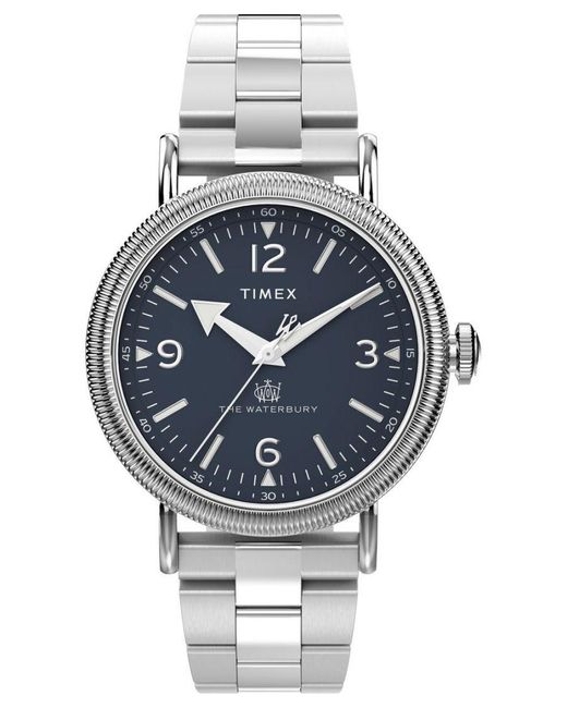 Timex Gray Standard Watch Tw2W20500 Stainless Steel (Archived) for men