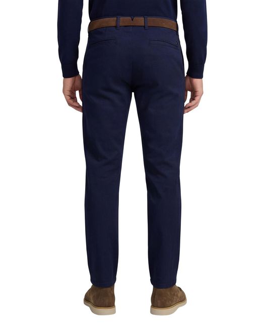ALBERTO Move-Smart Chino in het Blue voor heren