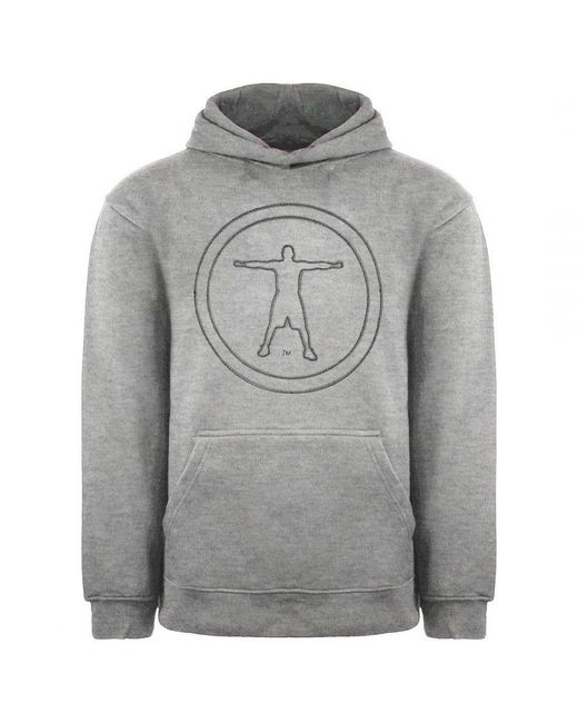 Converse Gray Graphic Grey Hoodie for men