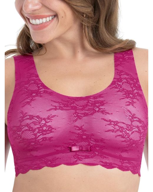 Anita Pink Essential Lace Bralette