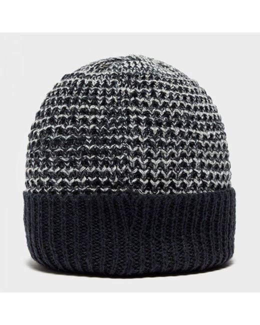 Peter Storm Gray Oscar Beanie Hat With Borg Fleece Lining for men