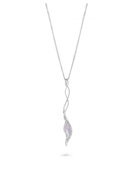 Orphelia White 'Zena' 925 Sterling Chain With Pendant