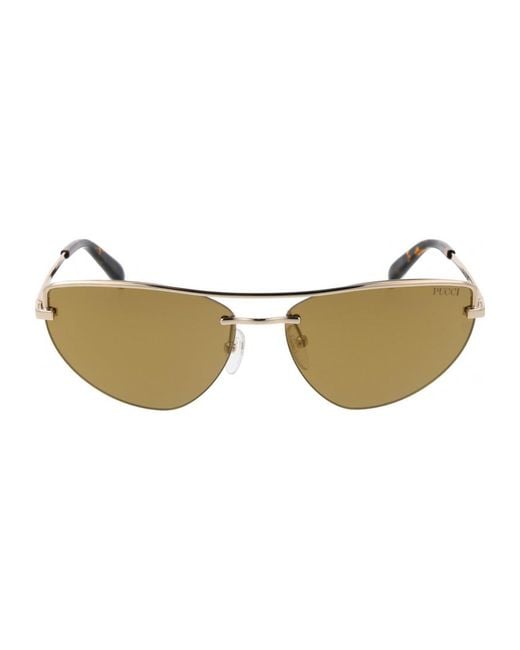 Emilio Pucci Metallic Ep0226 5932G Sunglasses 32G 59