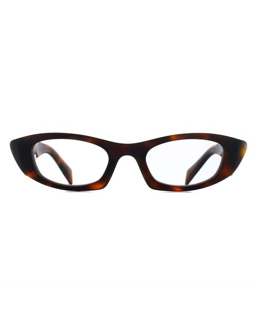 Prada Black Oval Juniper Tortoise Prb16S