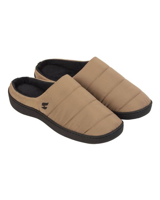 Heat Holders Brown Ladies Cosy Winter Slip On Slippers