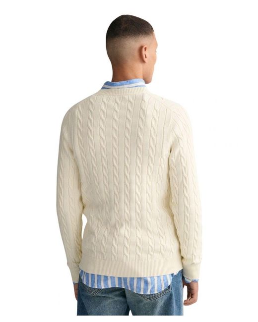 Gant Natural Sweater for men