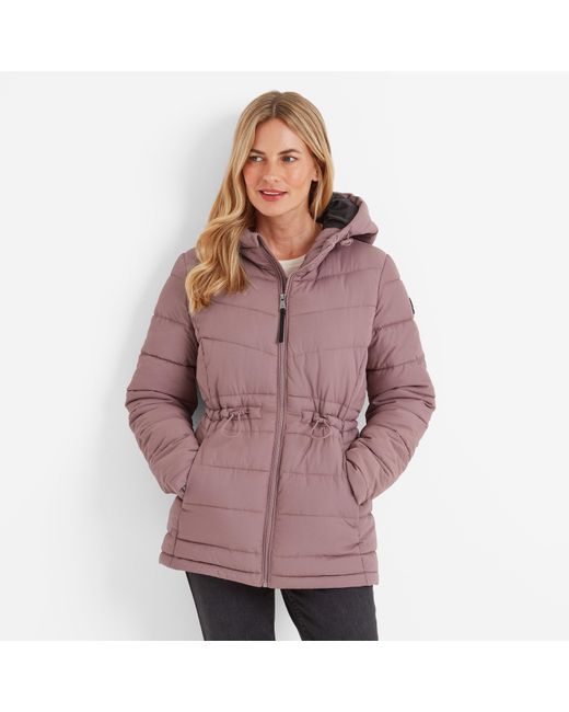 TOG24 Purple Anthorn Padded Parka Mauve