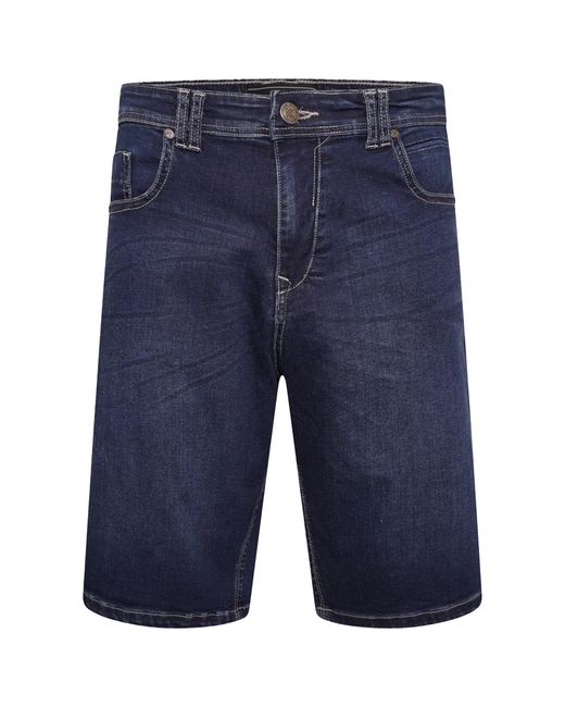 KAM Jeanswear Blue Kam Denim Shorts Stretch Fabric for men