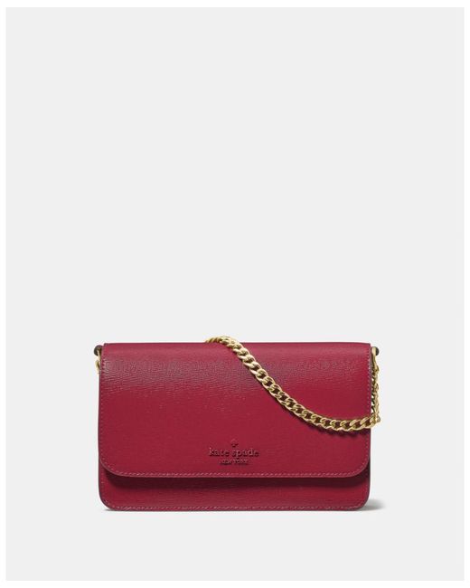Kate Spade Red Madison Willow Mini Flap Crossbody