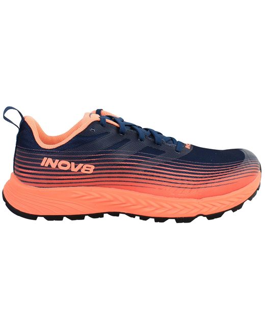 Inov-8 Blue Trailfly Speed /Coral Running Shoes