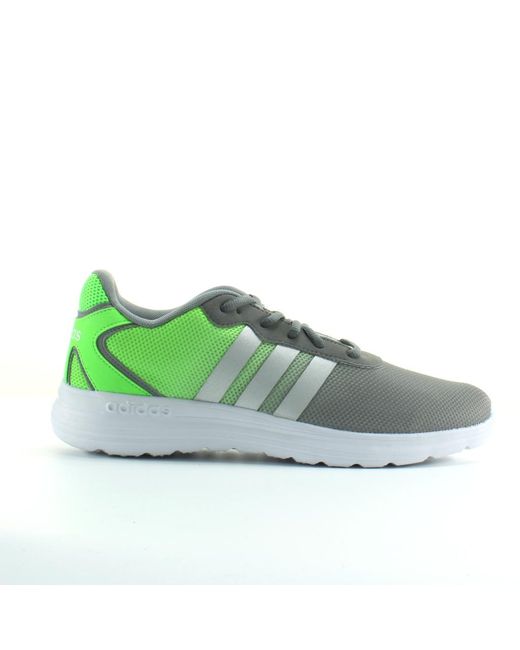 Adidas Green Neo Cloudfoam Trainers for men
