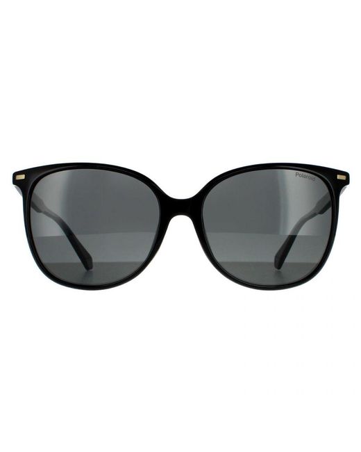 Polaroid Black Cat Eye Polarized Sunglasses