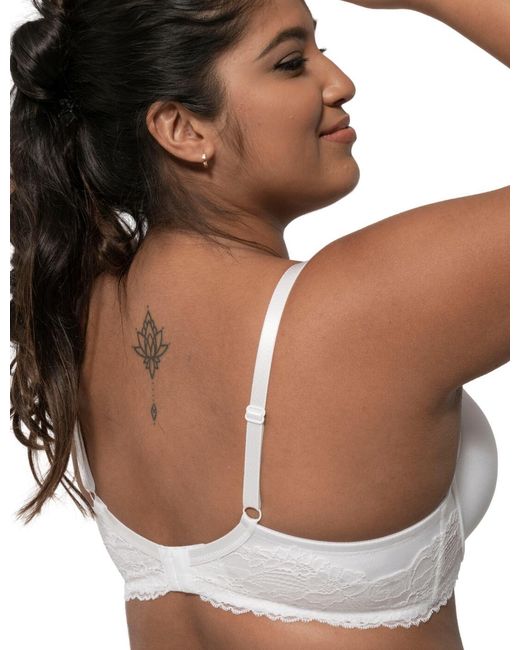 DORINA White D17165A Adele Demi Cup Bra