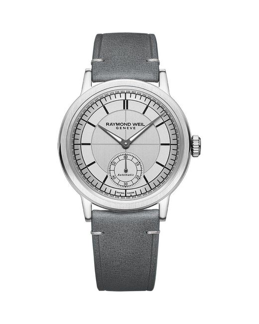 Raymond Weil Metallic Millesime Watch 2930-Stc-65001 Leather for men