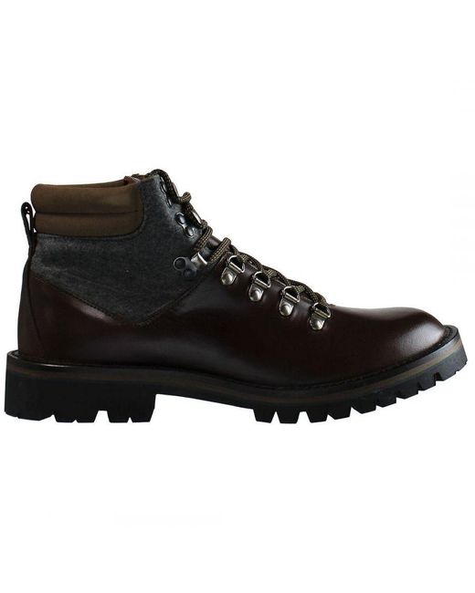 Hackett Black Fox Group Hiking Boots Leather for men