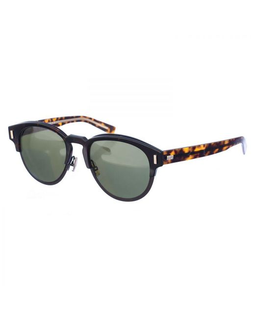 Dior Brown Blacktie2.0Sj Oval-Shaped Acetate Sunglasses for men