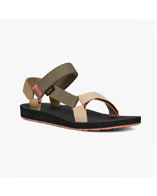 Teva Green Original Universal Cross Strap Burnt Multi