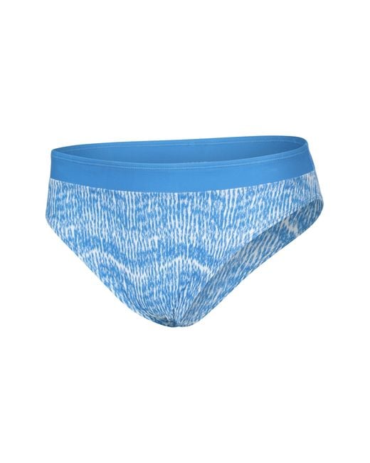 Mountain Warehouse Blue 'Ocean Notion' Bikini Bottoms Quick Drying Stretchy Swimming Briefs