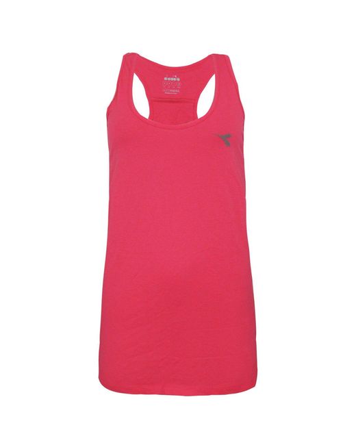 Diadora Pink Calypso Vest Textile