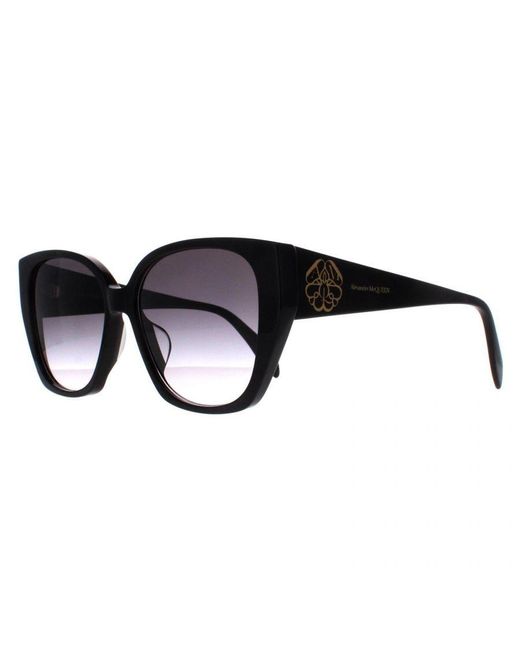 McQueen Black Cat Eye Gradient Am0284S