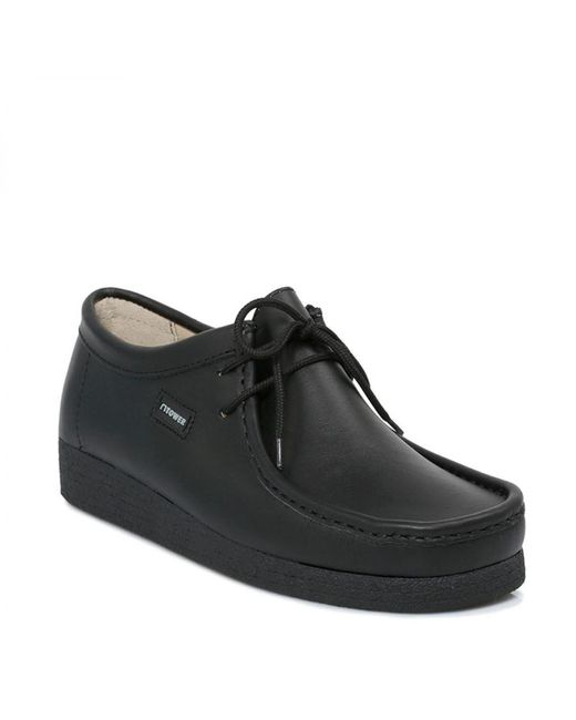 Tower London Black Apache Nappa Shoes Leather