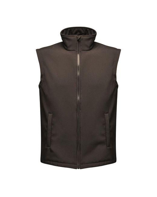 Regatta Brown Professional Ablaze Soft Shell Bodywarmer for men