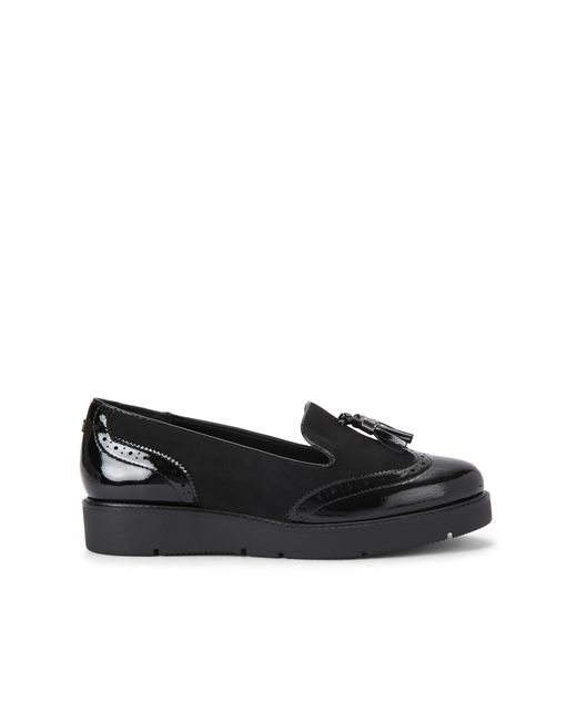KG by Kurt Geiger Black Morly Slip On Loafers