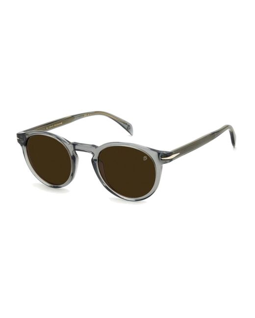 David Beckham Gray Sunglasses 49/16/145 Mm Acetate for men