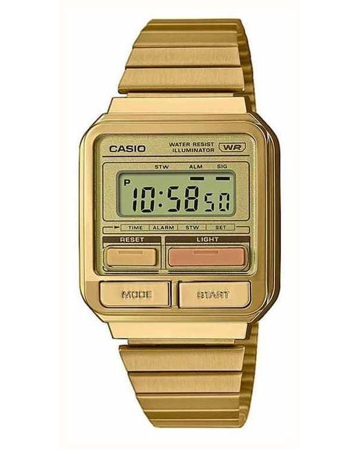 G-Shock Metallic Collection Vintage Watch A120Weg-9Aef Stainless Steel (Archived)