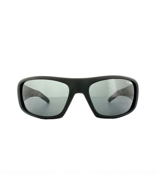 Arnette Gray Sunglasses Hot Shot 4182 219687 Fuzzy Graphics Inside for men