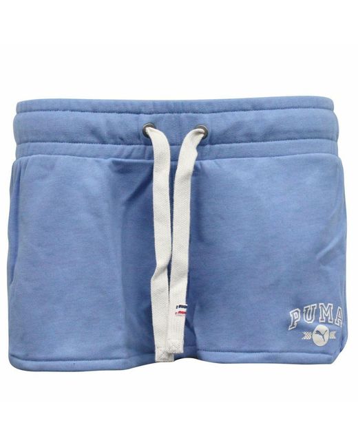 PUMA Blue Style Athletic Ultramarine Slim Fit Gym Shorts