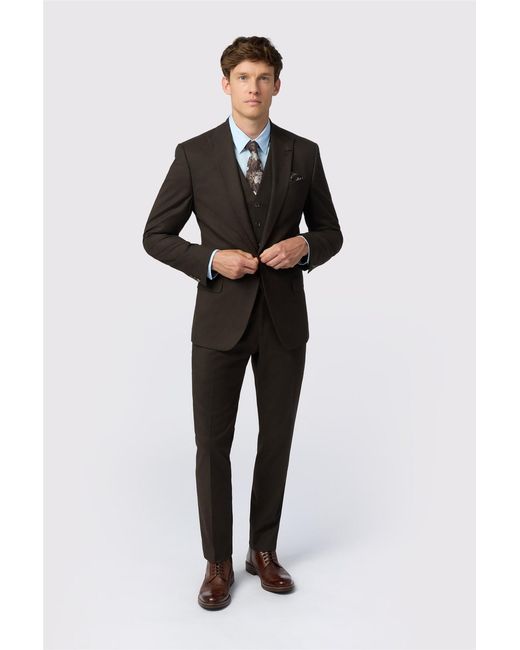 Antique Rogue Gray Single Breasted One Button Slim Fit Suit Jacket for men