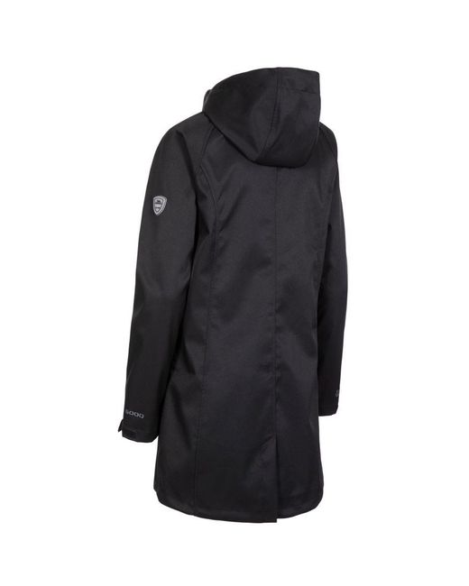 Trespass Black Ladies Matilda Waterproof Softshell Jacket