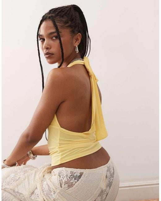 Collusion Natural Halter Top