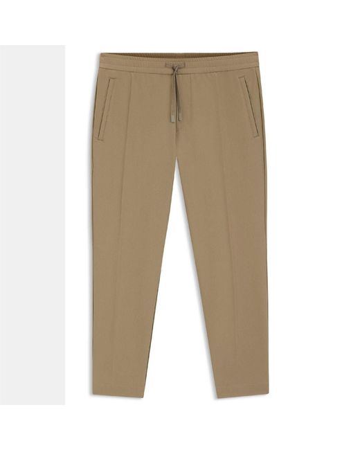 Boss Natural Flex Tapered Fit Trousers for men