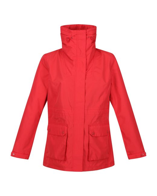 Regatta Red Ladies Novalee Raincoat (Miami)