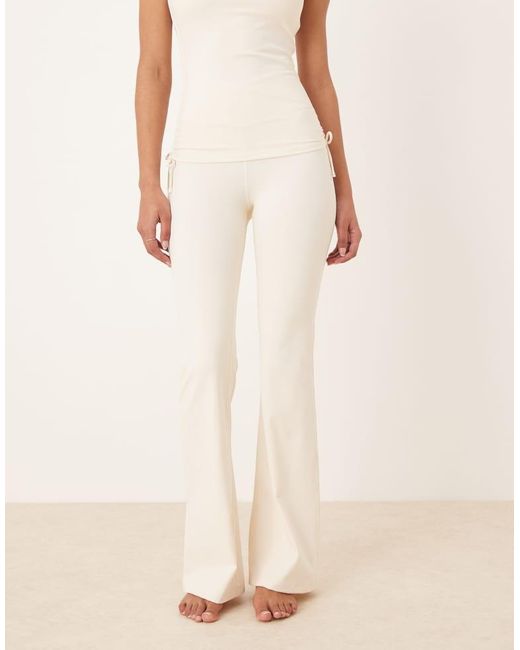 Tala Natural Dayflex Wrap High Waisted Flared Yoga Pant
