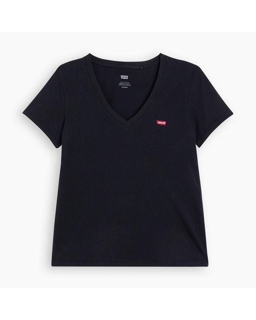 Levi's Black Levi's 2 Pack Of V-Neck T-Shirts