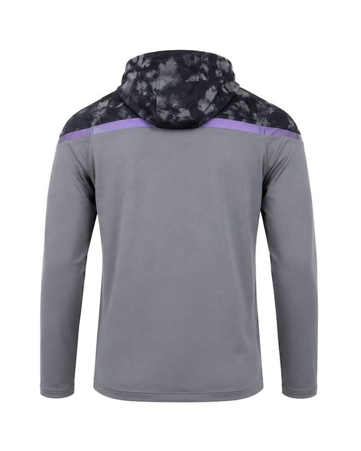 Under Armour Gray Rush Track Jacket for men