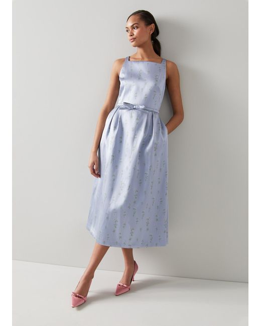 L.K.Bennett Blue Rosalind Dresses, Hyacinth