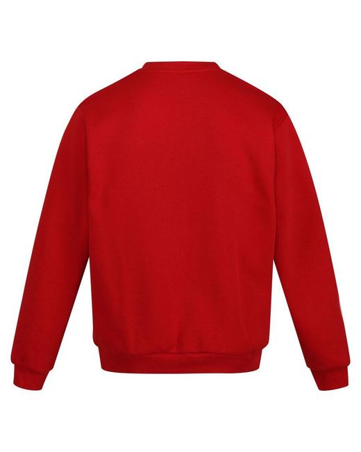Regatta Red Pro Crew Neck Sweatshirt (Classic) for men