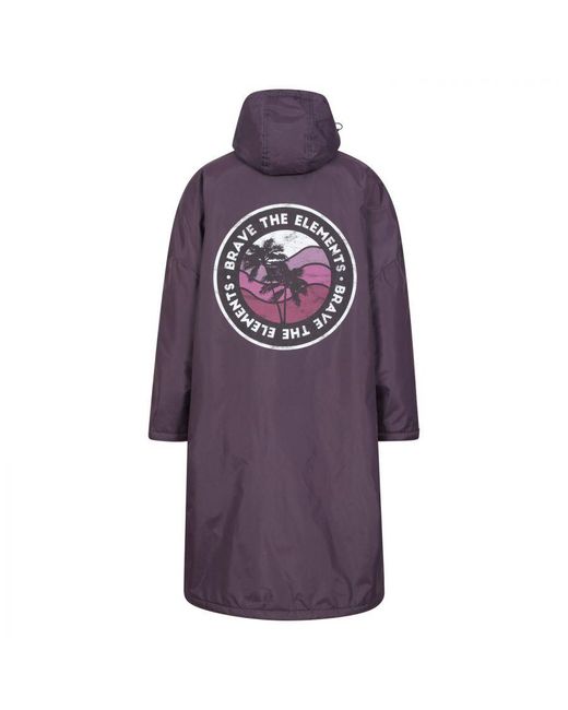 Mountain Warehouse Waterdichte Badjas Voor / (paars) in het Purple